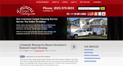 Desktop Screenshot of eminentcarpetcleaning.com